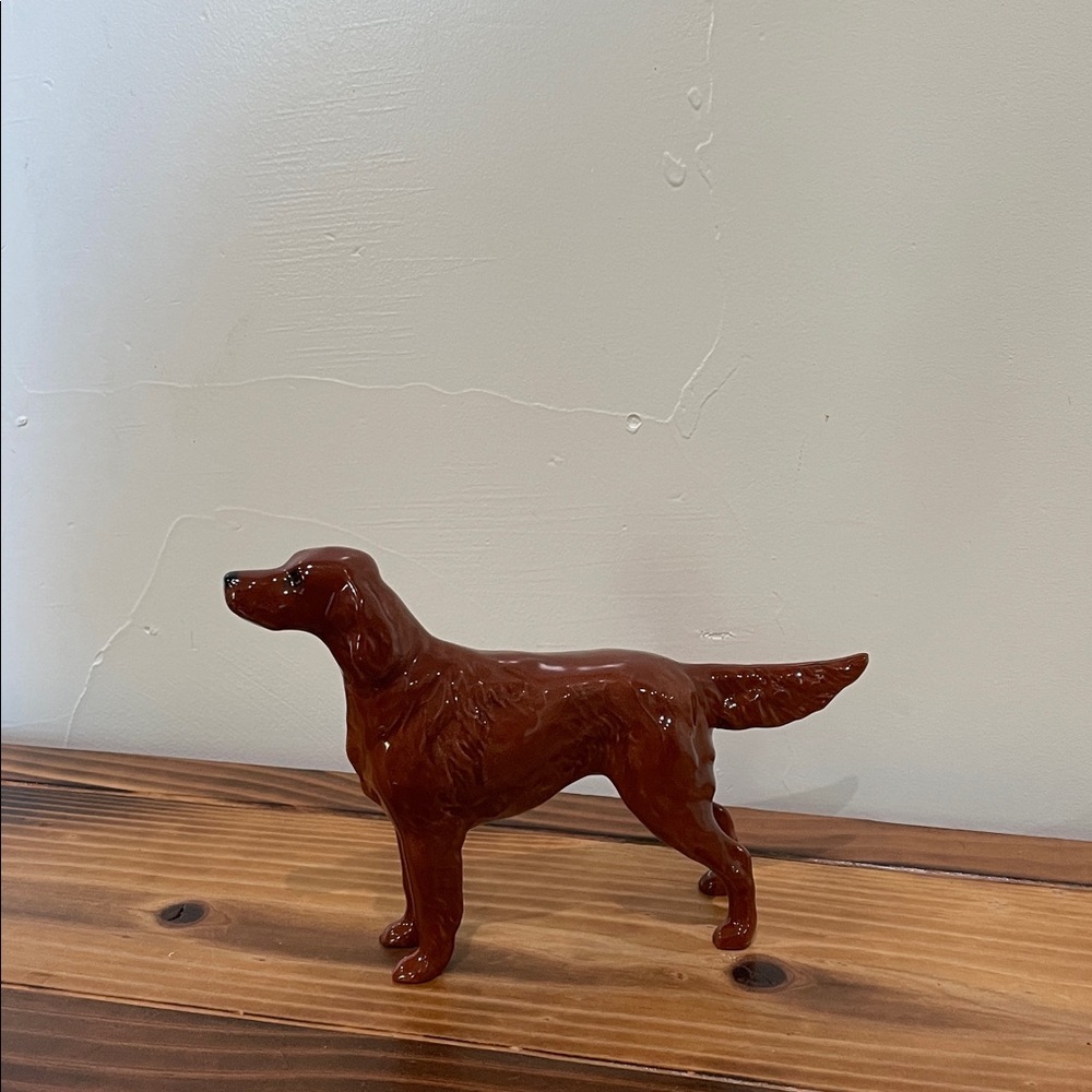 Vintage Beswick England Porcelain Irish Setter Dog figure - Picture 4 of 12
